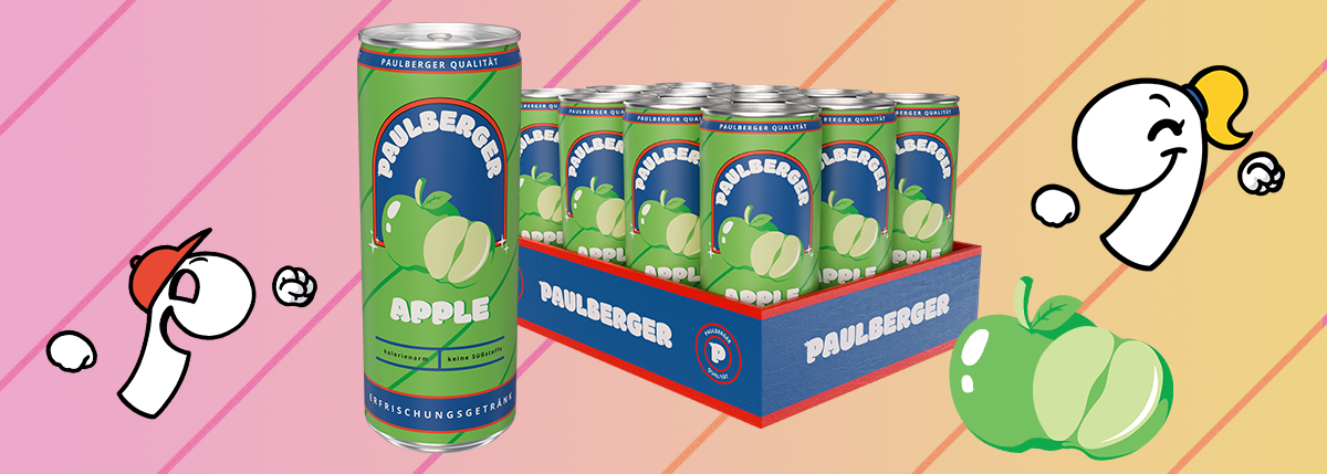 PAULBERGER Apple: kalorienarme Apfellimo für jeden Tag