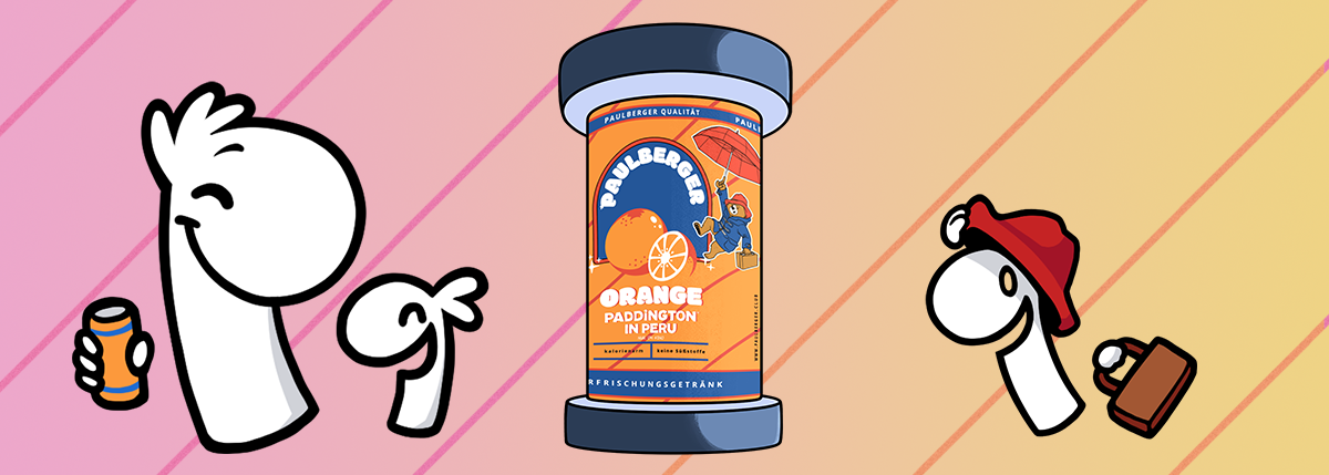 PAULBERGER ORANGE: Die offizielle Limo zum Kinofilm PADDINGTON IN PERU